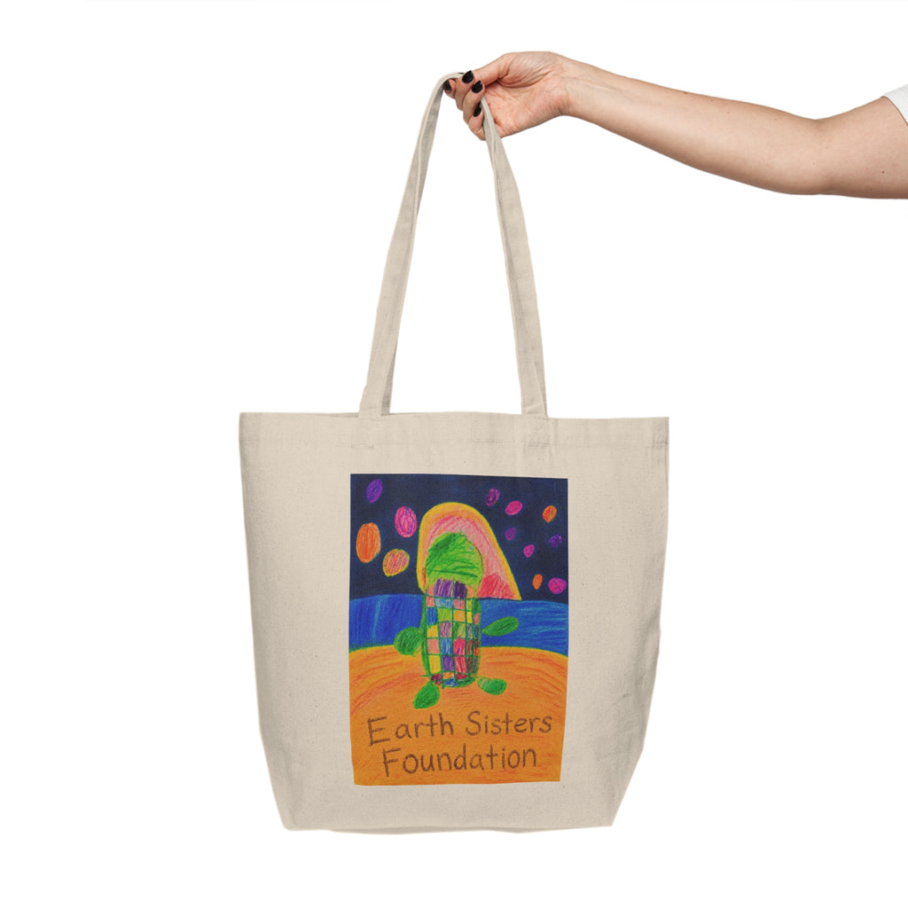 Earth Sisters Foundation Grocery Tote — Reusable Shopping Bag