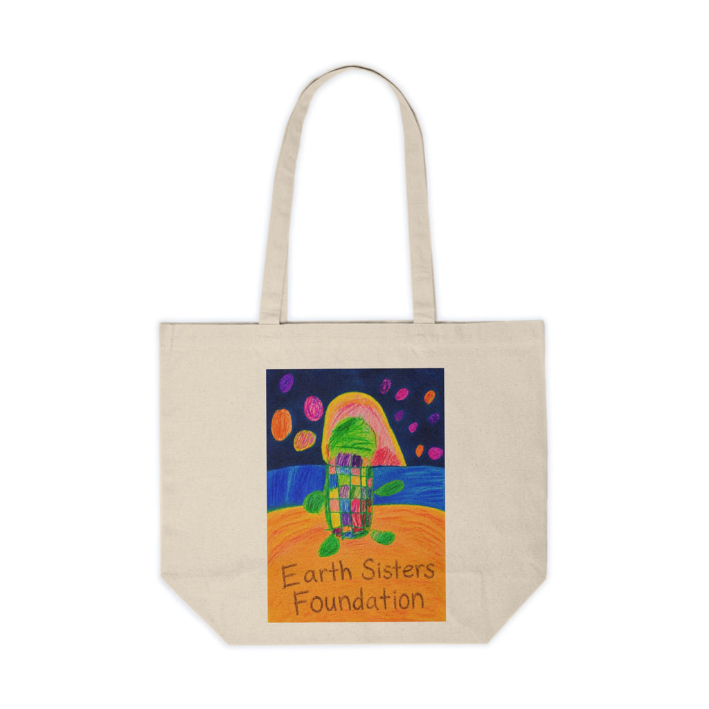 Earth Sisters Foundation Grocery Tote — Reusable Shopping Bag